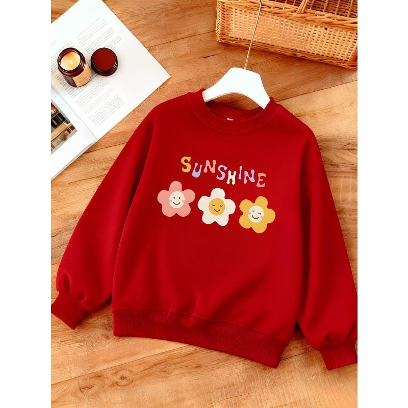 Unisex Crewneck Fashion Print Sweatshirt