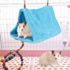 Cotton Pet Triangle Hammock Nest Keep Warm Hanging House for Hamster Sugar Glider Bird Parrotlight