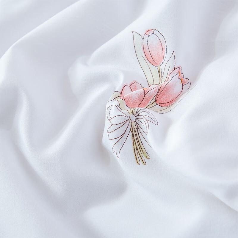 FIRS Flower Language Mulberry Silk Blend Summer Quilt