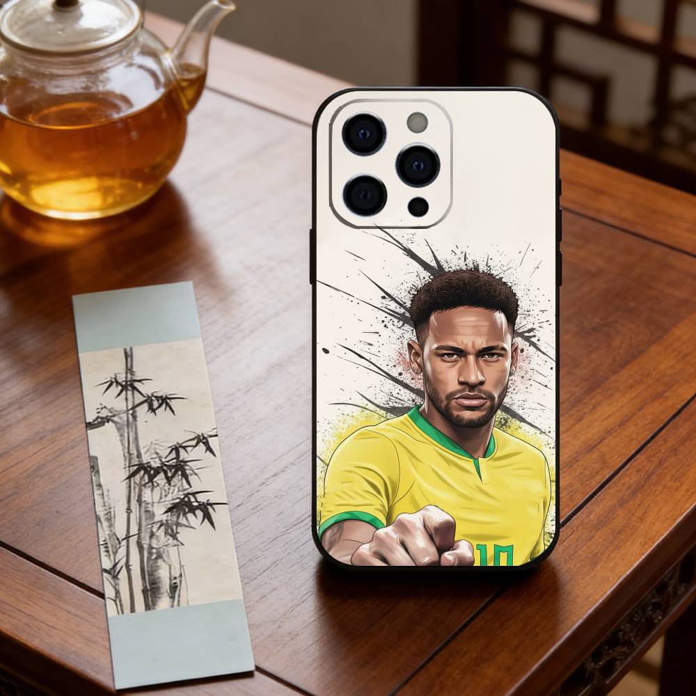 Football Player Neymar Phone Case Silicone Soft For IPhone 17 16 15 14 13 12 11 X XR Plus Pro Max Plus