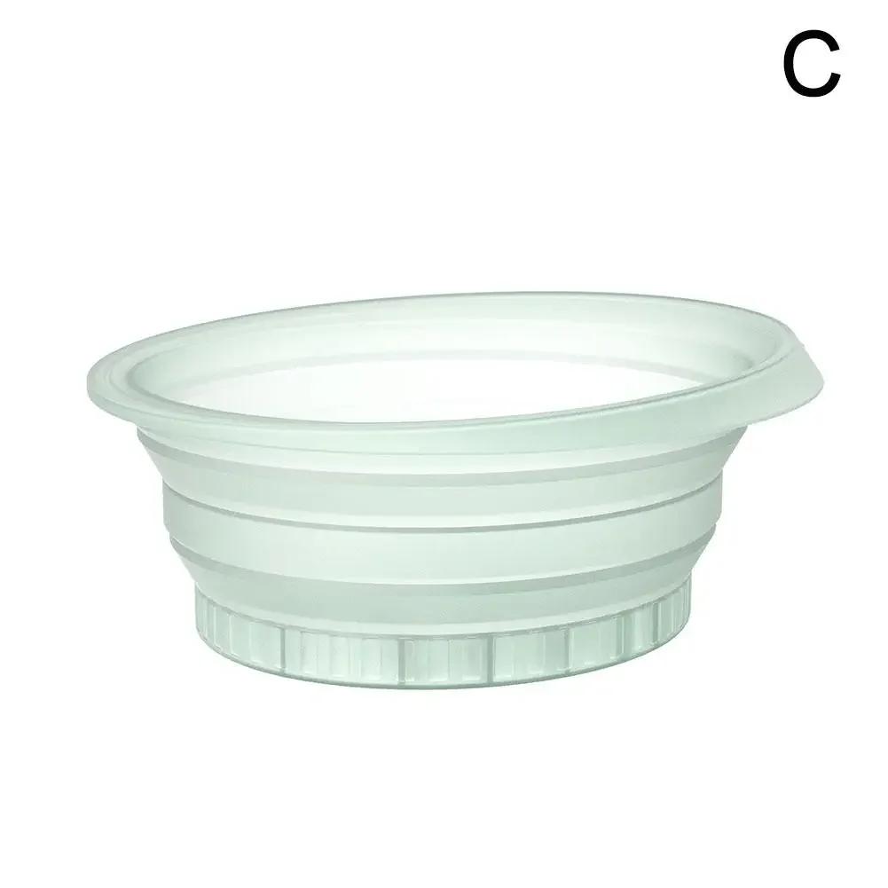 Face Ice Bath Bowl for Facials Plunge Dipping Face Folding Washbasin Ice Facials Washbasin Facials Skin Cares Tool Ice Bowl
