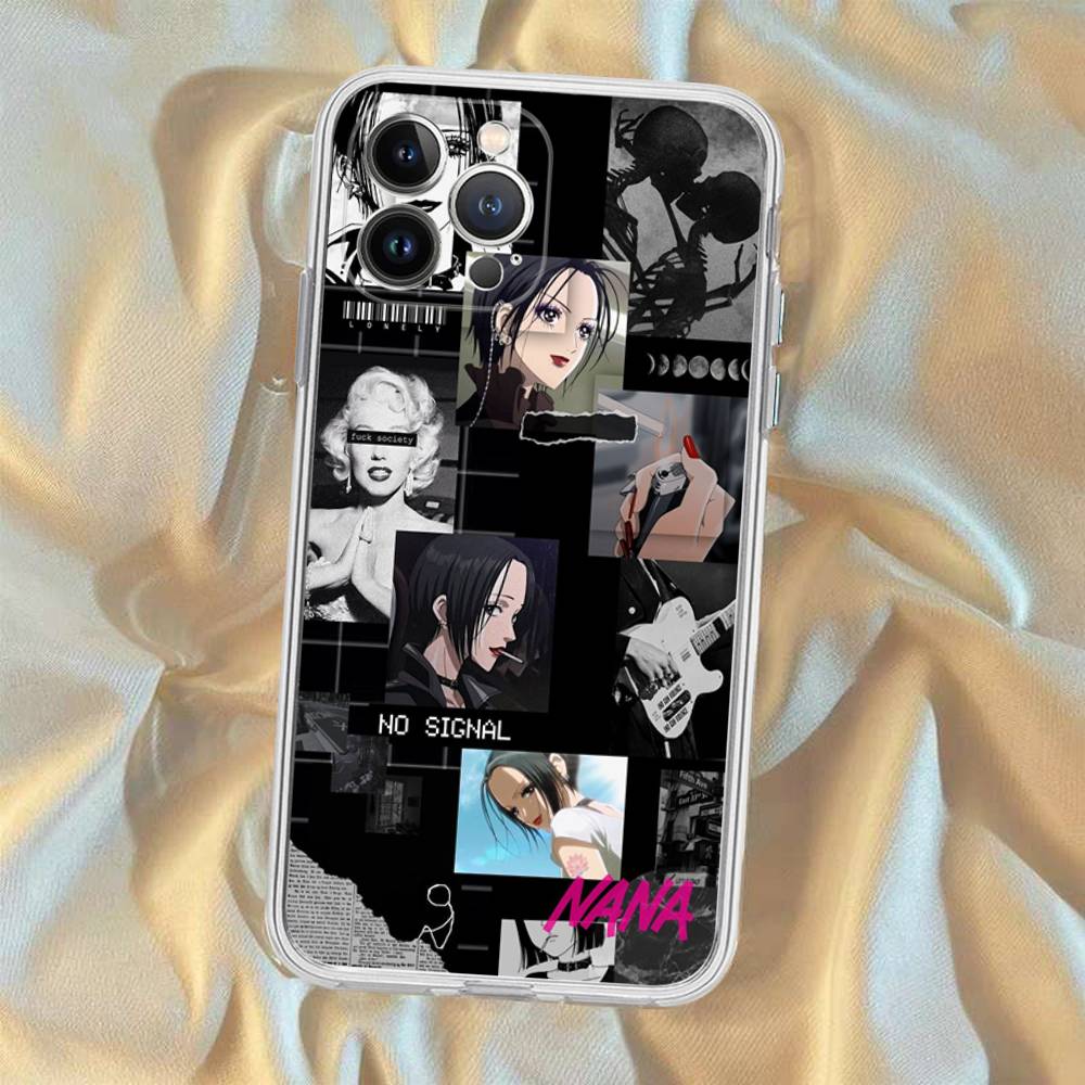 Anime NANA Phone Case For IPhone 16 15 14 11 12 13 Mini Pro XS Max Cover 6 7 8 Plus X Funda Shell