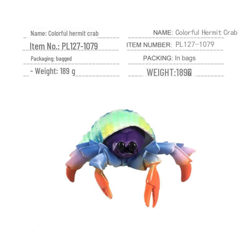 Cross-Border Marine Simulation Toy: Crab & Lobster Models for Kids