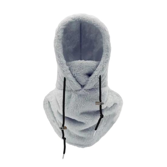 Adjustable Windproof Face Mask Balaclava Fleece Ski Mask, Winter Arctic Velvet Thermal Motorcycle Riding Neck Warmer Cover, Comfortable for