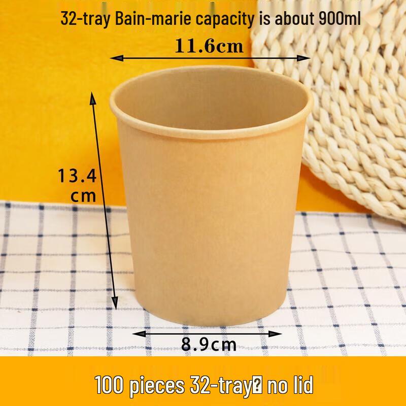 Disposable Kraft Paper Takeaway Containers