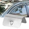 Universal Car Wind Rain Deflector Channel Stainless Steel Fixing Retaining Clips Set