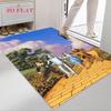 Wizard Oz Vintage Movie Poster Carpet Printing Suitable For All Seasons Art Dormitory Decoration Bathroom Mat