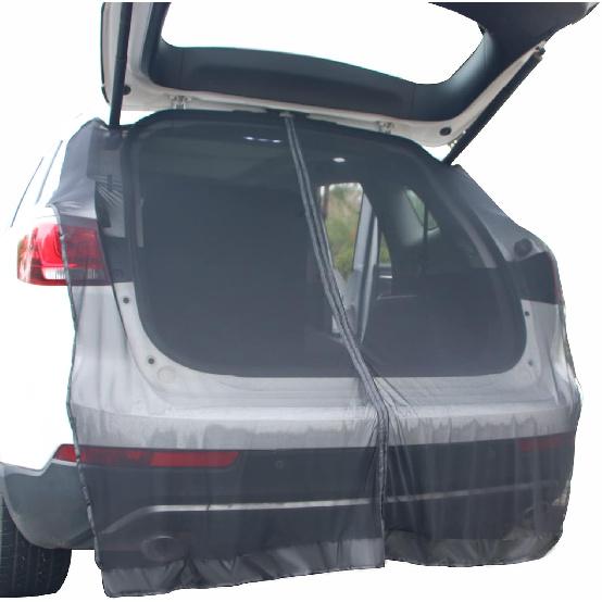 Car Tailgate Mesh Screen For SUV Van, Breathable Magnetic Car Screen For Tail Gate Hatch Camping Gear Accessories