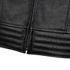 Black Motorcycle Jackets Genuine Cowhide Leather Coats Men Leather Jacket Riding Biker Jackets For Men Clothing Winter