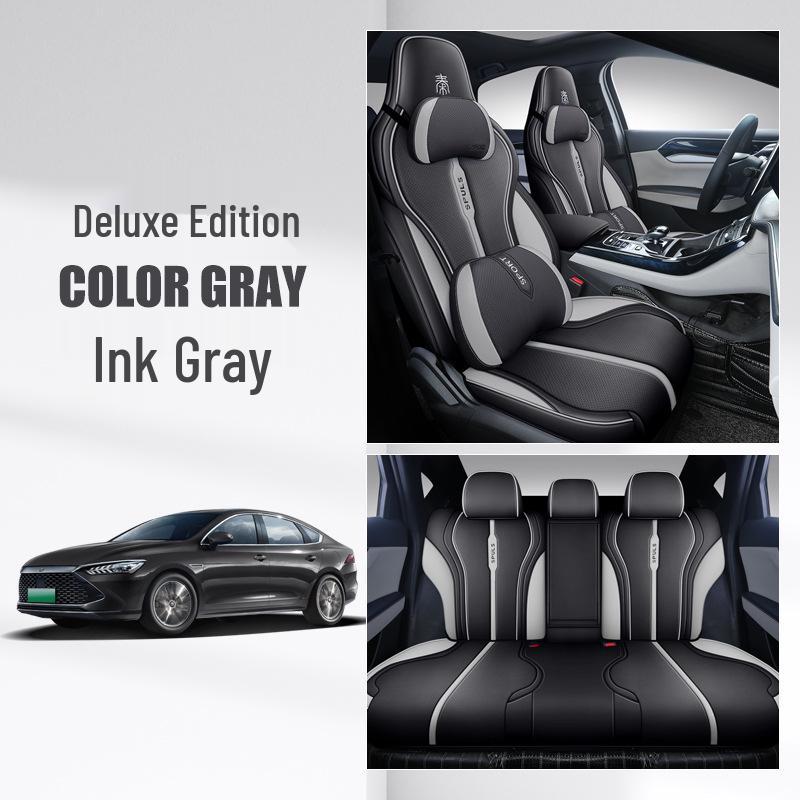 CKX Sports Leather Seat Cushion for BYD Qin PLUS - All-Season Cover