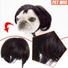 Pet Dog Funny Show MOE Wig Explosives Head With Fringe Small Braids Wig