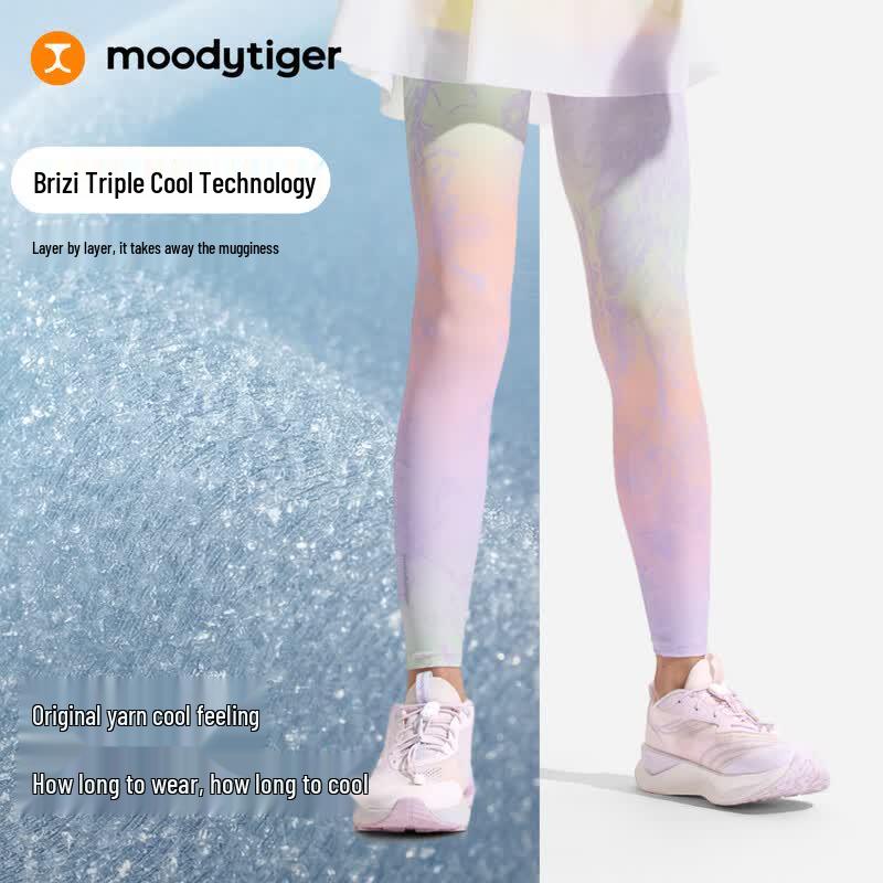Moodytiger Girls' Printed Athletic Leggings