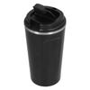 510ml Coffee Cup Double Wall Stainless Steel Insulated Coffee Mug Portable Vacuum Cup for Car Travel Black