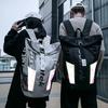 Schoolbag Male College Student Fashion Trend Reflective Large Capacity Men's Backpack Trendy Sports Travel Backpack Female