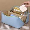 Borsa Cosmetica da Viaggio Grande Capacità Multifunzionale Impermeabile Portatile Organizzatore Trucco con Manico Ideale per Viaggio