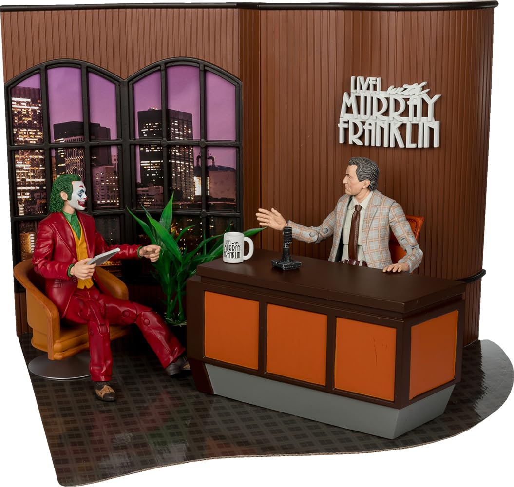

DC Comics DC Multiverse Deluxe Set Movie Joker Arthur Fleck Murray Franklin Shaw Action Figure Collector s & 7-inch