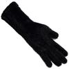 TUDE HAIRY FINGER HOLE GLOVES BLACK