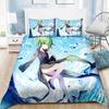 Fashion ONE PUNCH-MAN Anime Bedding Set Single Twin Full Queen King Size Bed Set Kids Bedroom Duvetcover Sets Bed Sheet Set