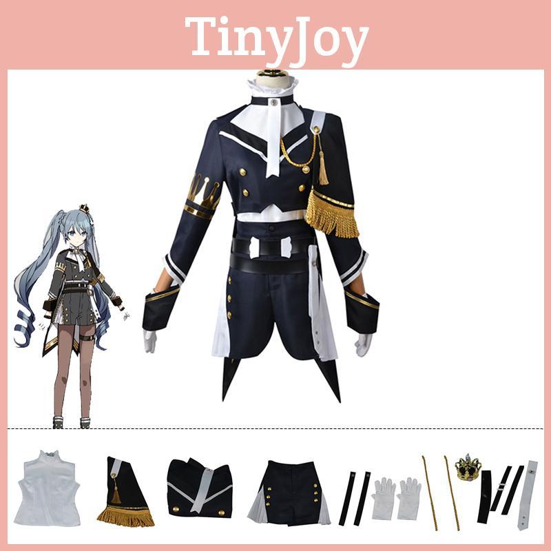 Hatsune Miku Military Costume Suit Halloween Cosplay Party Dress