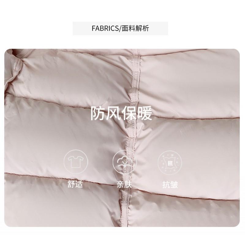 Womens Short Puffer Jacket With Hood Winter 2026 Warm Cotton Coat Loose Fit Casual Outerwear