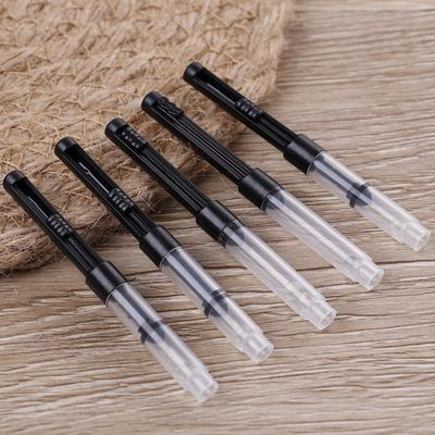 5 Stück Universal-Stift-Tintenkonverter, kolbengefüllter Tintenabsorber