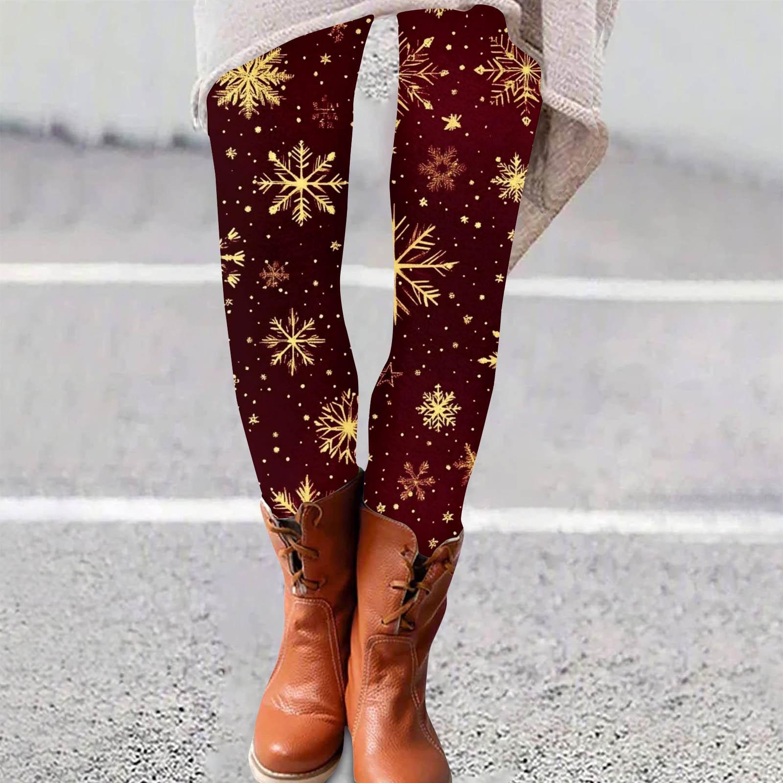 

Женские брюки с рождественским принтом, эластичные, мягкие, повседневные, домашние, спальные брюки XXL чёрный