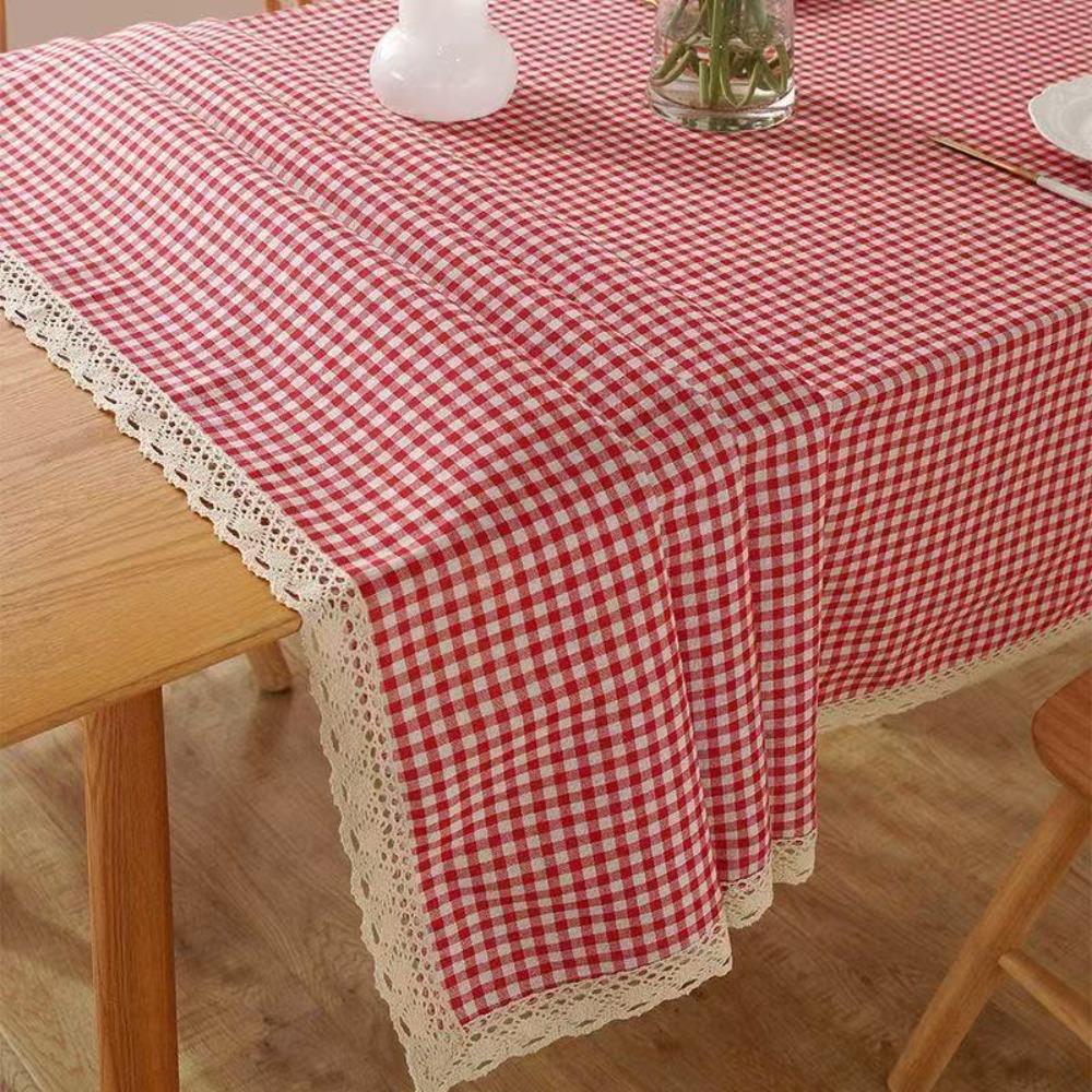 Dustproof Dining Table Cloth Stain Resistant Washable Tea Table Tablecloth Oil Resistant Soft Nordic Table Cloth Home Decor