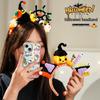 Pumpkin & Spider Halloween Pipe Cleaner Headband – Kids' Handmade Festival Photo Prop 