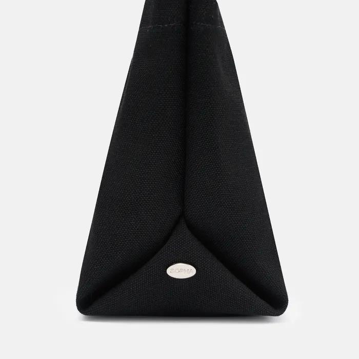 Wide Canvas Bag - Black