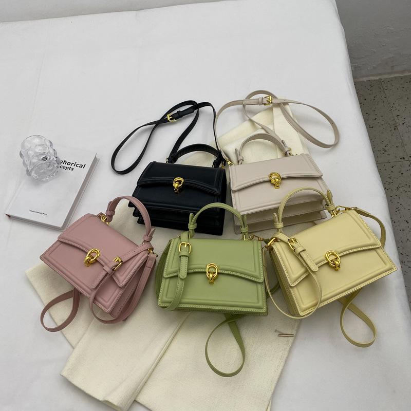 Niche Bag Women's 2025 Summer New Fashion Portable Small Square Bag High Sense Trend Versatile Shoulder Messenger Bag
