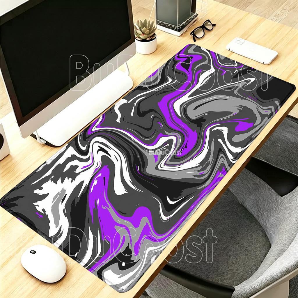 Gaming Strata Liquid Fluid Mouse Pad Art Swirl Large Keyboards HD Printing PC Computer Laptop Anime Office Keyboard XXL Desk Mat