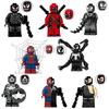 Figura de Spider-Man de Bloques de Construcción Mini Ladrillos Juguete de Construcción Modelo Adorno de Escritorio para Niños Regalo