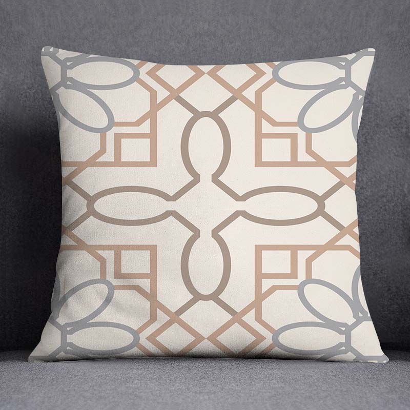 45x45cm Nordic simple floral geometric pattern decoration Pillowcase Living room Sofa Chair Car Bed cushion cover Home decor