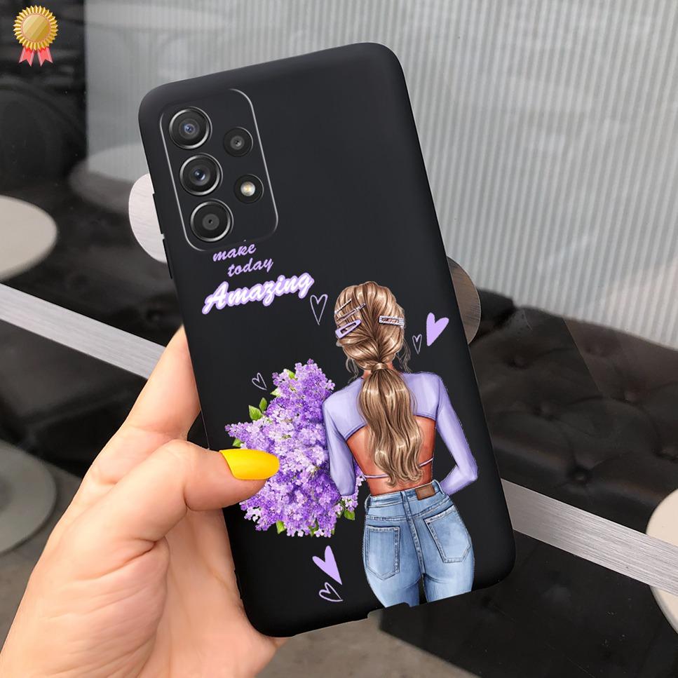 For Samsung Galaxy A23 5G Case Fashion Cute Clear Mate Men Women Soft TPU Silicone Phone Covers For Samsung Galaxy A23 4G Fundas