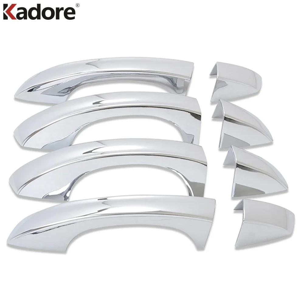 For Volkswagen VW Teramont Atlas 2017 2018 2024 Chrome Car Side Door Handle Cover Trim Accessories