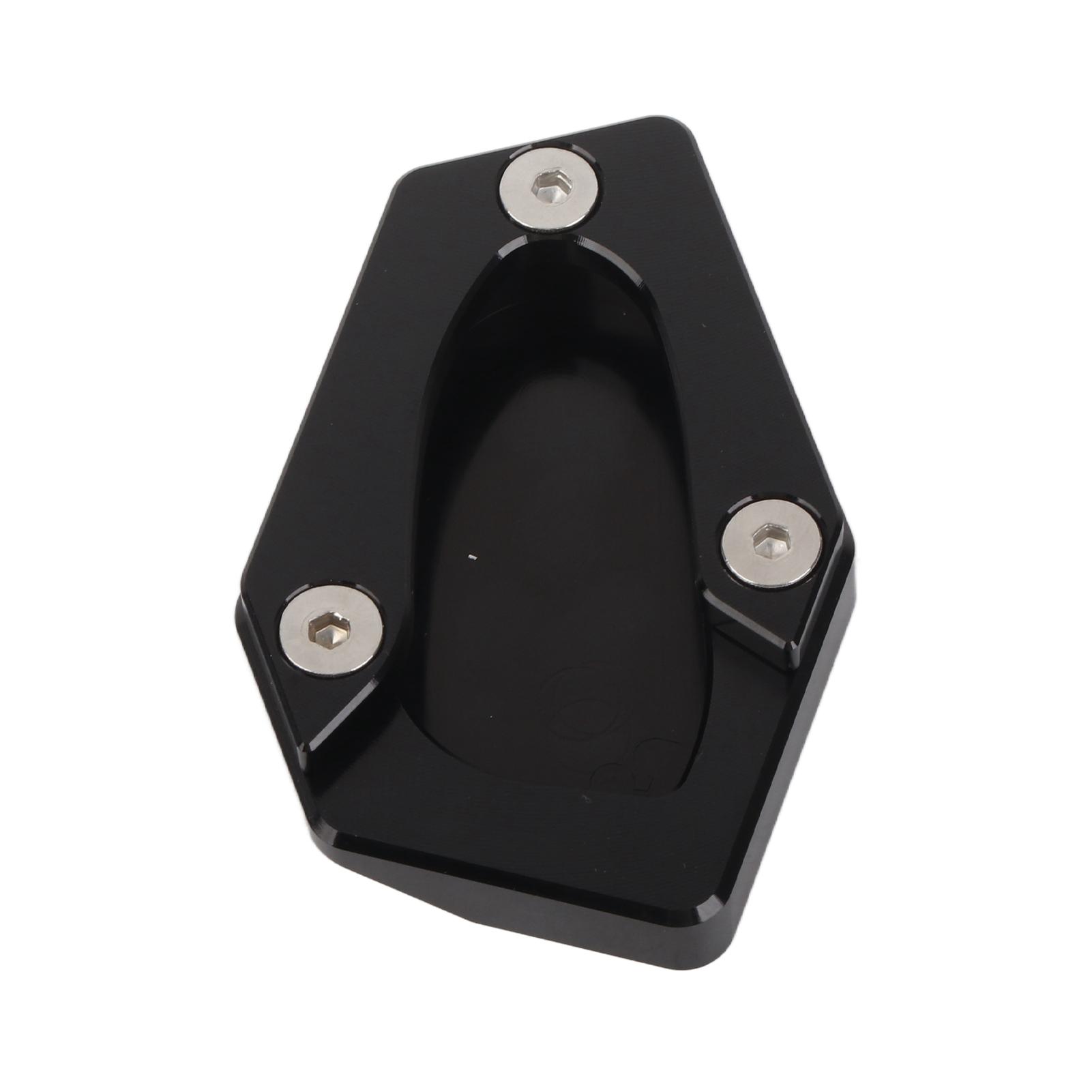 

Motorcycle Kickstand Holder Side Stand Plate Extension Pad Fit for STREET TWIN 16‑19 чёрный