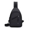 School bag simple multifunctional double-shoulder crossbody bag for women, chest bag, lightweight waterproof nylon cloth bag wholesale
