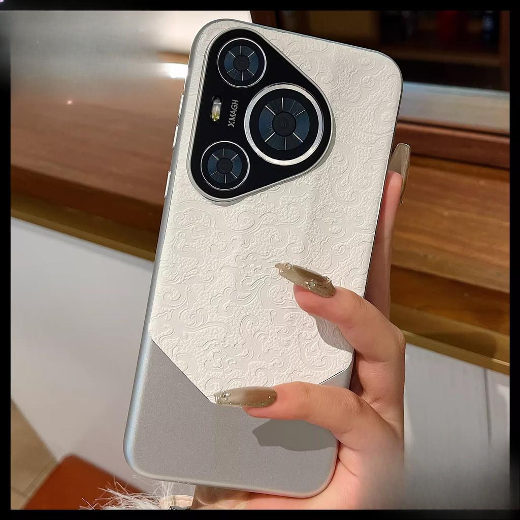 Aplicabil pentru husă telefon mobil Huawei Mate70RS Model Dragon Stil Chinezesc Xiangyun Husă de protecție anti-cădere Nova13P Pura70p