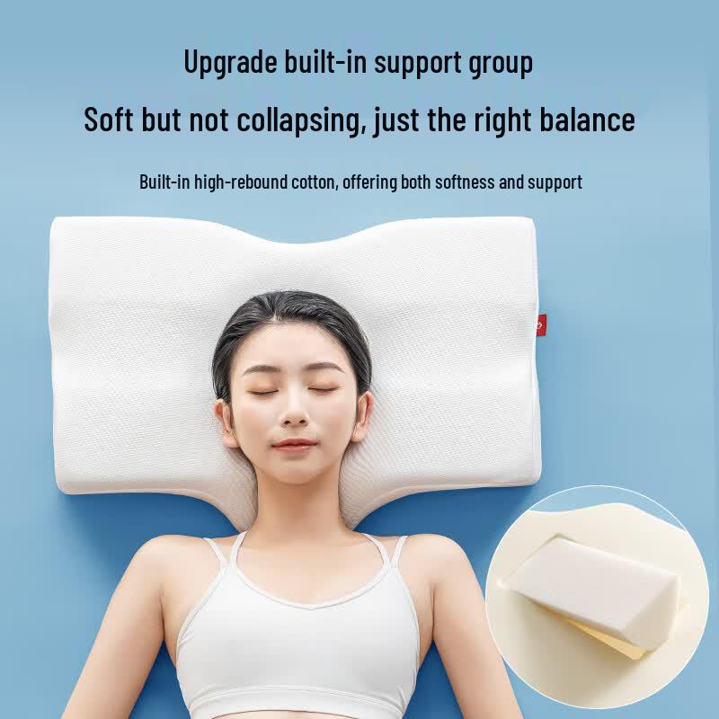 Ergonomic Butterfly Cervical Memory Foam Pillow