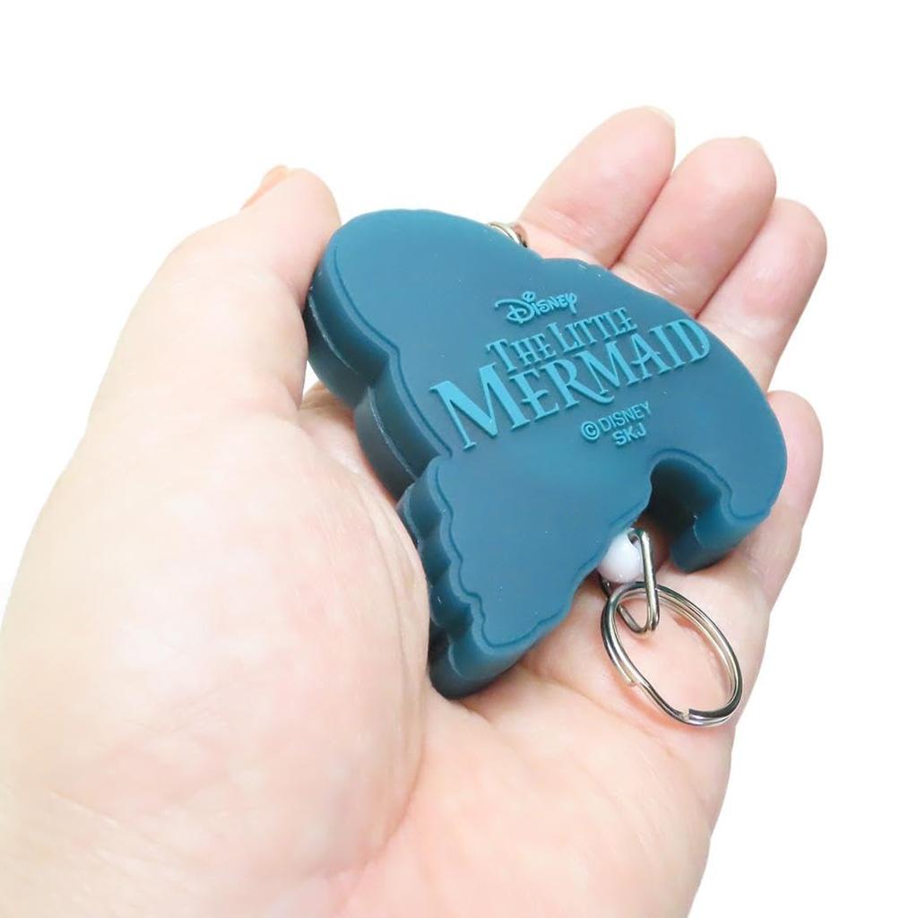 SK Japan Disney Flotsam Jetsam Rubber Reel Keychain 16550 &