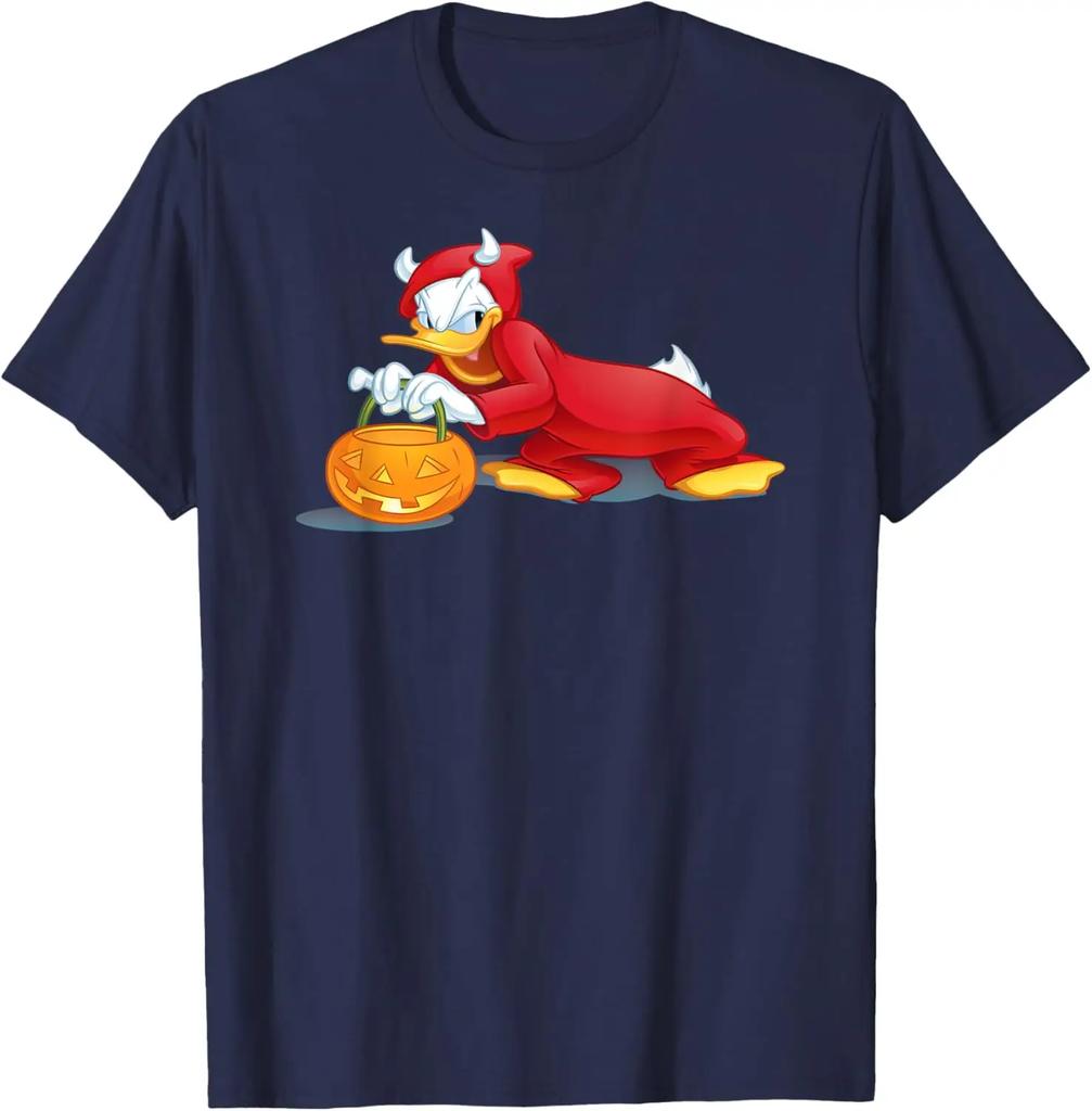 Hot Fashion Donald Duck - Halloween Donald Duck Devil T-Shirt S-4XL Four Seasons Gift Unisex