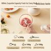 Bear 0.6L Mini Electric Food Chopper & Meat Grinder CN plug (adapter included)
