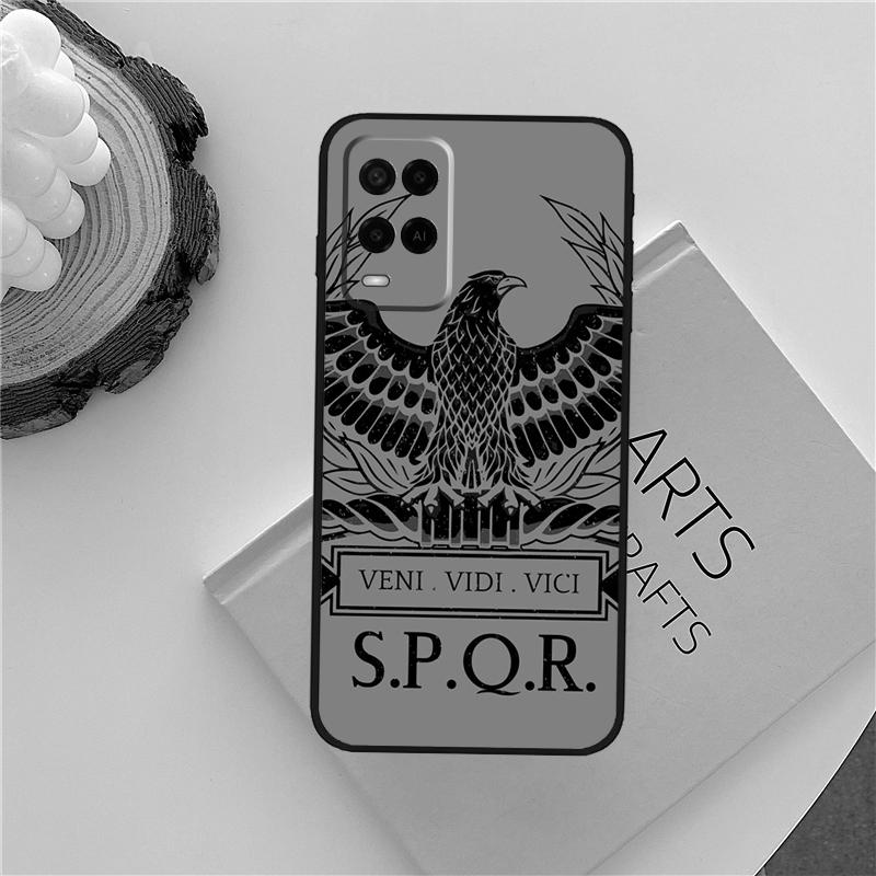 SPQR Roman Imperial Legion Case For Oppo A96 A58 A18 A38 A78 A98 A17 A77 A80 A40 A60 A16 A76 A74 A94 A54 A15 A57S Cover