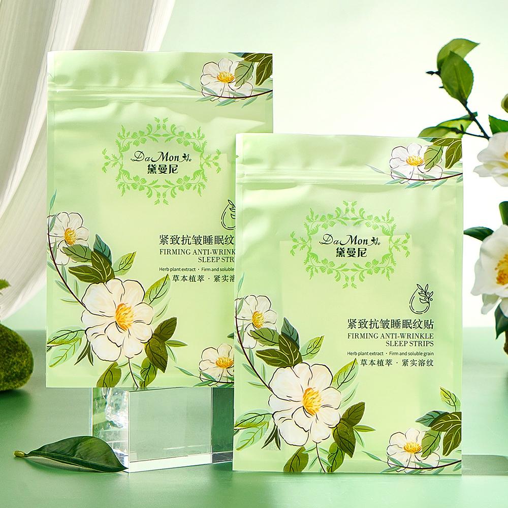 24PCS Beauty Salon Tightening Sleep Pattern Patch Forehead Cheek Wrinkles Crow's Feet Face Sleep Pattern Stickers