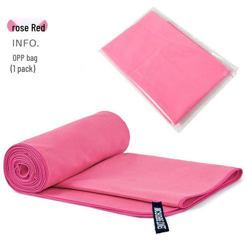 Ultra-Fine Double-Sided Quick-Dry Plush Towel - Beach, Sports & Sweat-Absorbing, Customizable with Logo