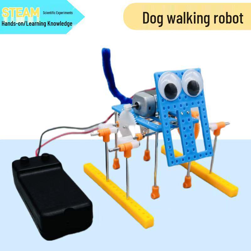 

STEM Student Science Kit: Dog Walking Robot Experiment 8.8*10 cm