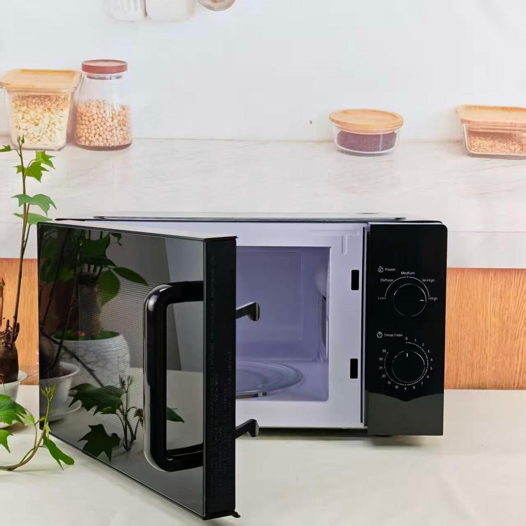 20/25L Multi-functional Turntable Microwave Oven with Mechanical Knob
