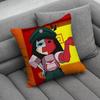 Ena Graphic Sthetic Rain Rock Print Pattern Sofa Cushion Cover Pillowcase Home Party Car Bedding