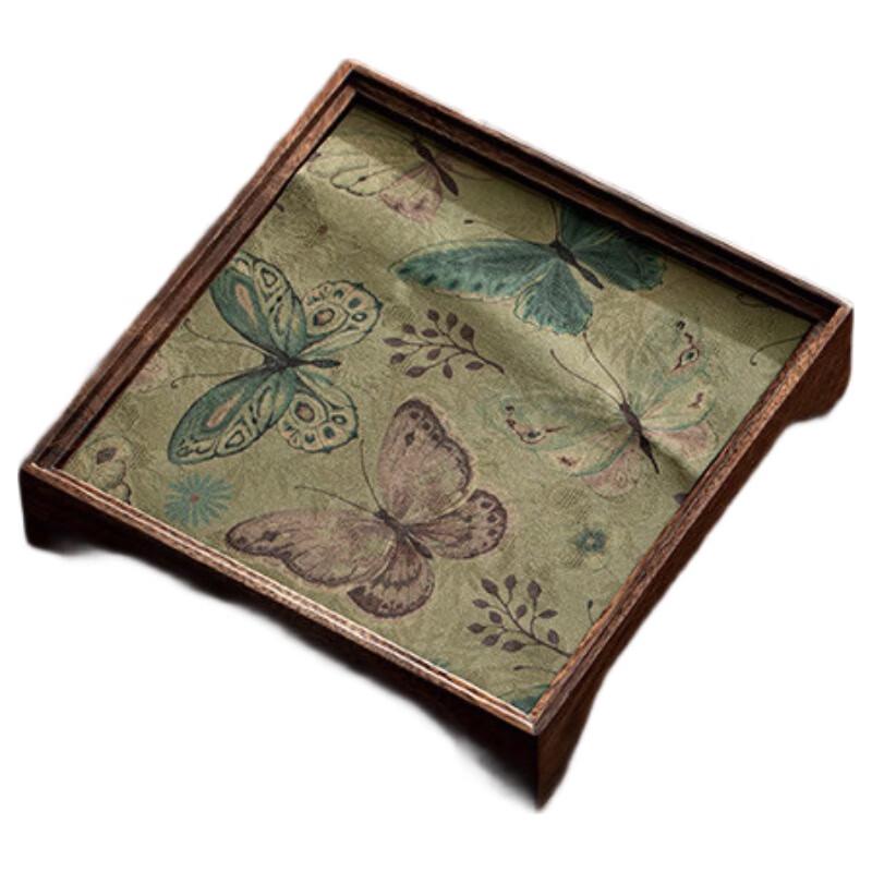 Walnut Dry Bubble Tea Tray