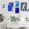 Abstract Home Decoration Canvas Art Painting French Henri Matisse Blue Posters Hd Print Wall Picture For Living Room